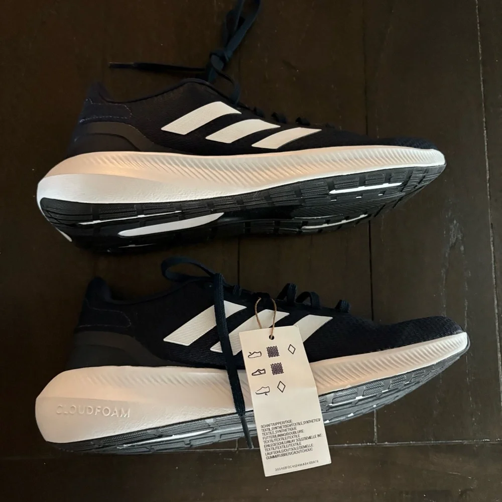 Adidas Runfalcon 3.0 Navy Sneakers Men’s Running Walking Size‎ 6.5  Athletic